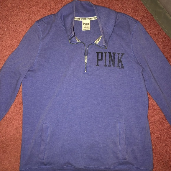 Victoria’s Secret Pink Quarter Zip Up - Picture 2 of 3